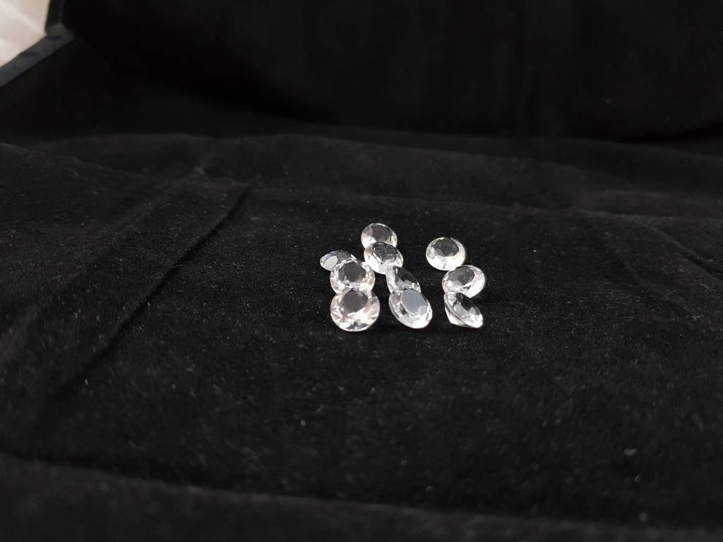 8–9mm Faceted Round Crystal Stones - Image 5